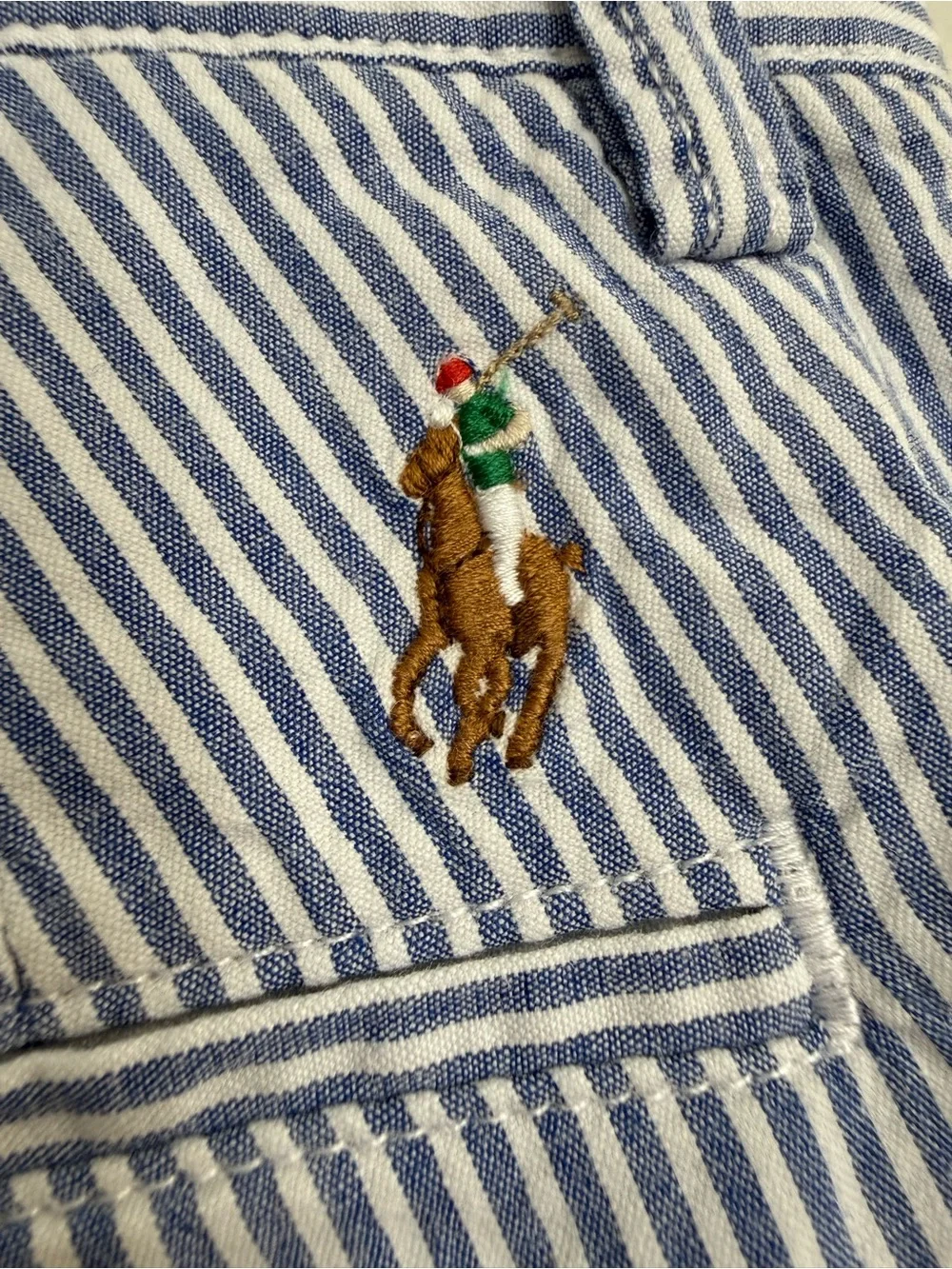 Polo Ralph Lauren 9” Stretch Classic Seersucker Short